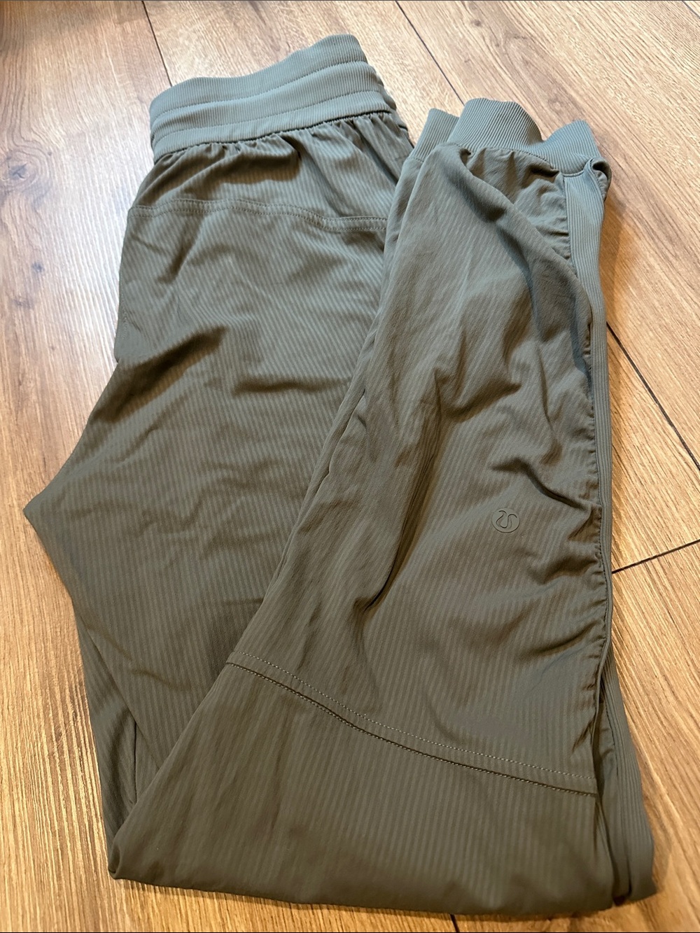 Lulu Lemon Olive Green Studio Jogger Pants